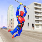 Grand Flying Robot Rope Hero – Crime City Gangster