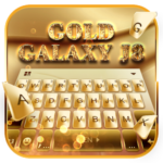 ثيم لوحة المفاتيح Goldgalaxyj8
