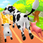 Pets Runner Game – Farm Simulator