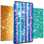 بريق خلفية حية