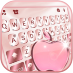 ثيم لوحة المفاتيح Rose Gold