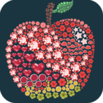 Color by Diamond – Circle Art Color by Number Game