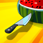 Food Cut  – knife throwing game