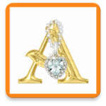 اسمك بأحرف من ذهب – الحرف الذهبي