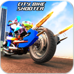 Police Bike Robot Shooter: Moto Racing Simulator