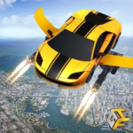 Flying Robot Car Games – Robot Shooting Games 2020