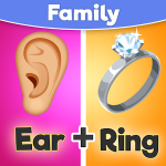 Pictoword Family: ألعاب كلمات وألعاب ذكاء أوفلاين