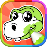 العاب تلوين ديناصورات