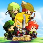 لعبة عالم السحر Tap Adventure Hero: RPG Idle Monster Clicker
