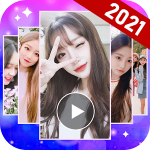 صانع فيديو من الصور مع محرر الموسيقى والفيديو