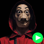 Money Heist Stickers (Animated‏