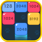 2048 Shoot & Merge Block Puzzle