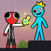 لعبة Stickman Red boy and Blue