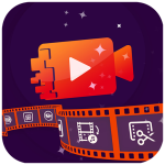 برنامج محرر الفيديو مع الأغاني صانع الصور والفيديو