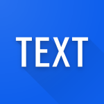 Simple text widget – Text widget for android
