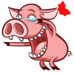 ?? الخنازير الجديدة ملصقات (WAStickerApps)