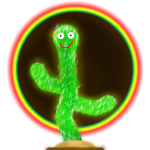 الصبارة الراقصة المتكلمة