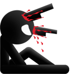 Stickman Fight – رمي السكين وضرب!