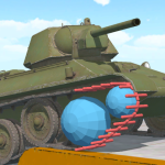 لعبة Tank Physics Mobile مهكرة