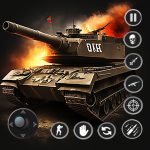 ألعاب دبابات: ألعاب حرب دبابات الجيش بدون شبكة