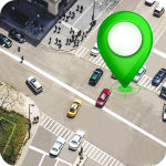 برنامج قمر صناعي خرائط GPS يعيش الأرض