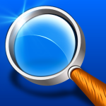 عدسة مكبرة + مصباح (Magnifier)