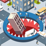 لعبة Hole.io مهكرة