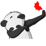 جديد مضحك الباندا ملصقات WAStickerApps