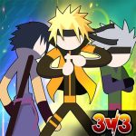 Stickman Ninja – 3v3 Battle Ar‏
