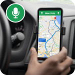 GPS التنقل حي خريطة و صوت مترجم