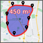 تطبيق GPS لقياس مساحة الأرض