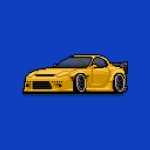 لعبة Pixel Car Racer مهكرة